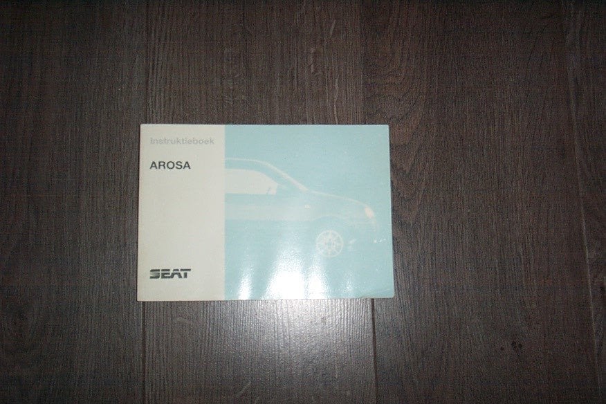 Gebruikershandleiding voor SEAT AROSA    1997/2000, Auto diversen, Ophalen of Verzenden