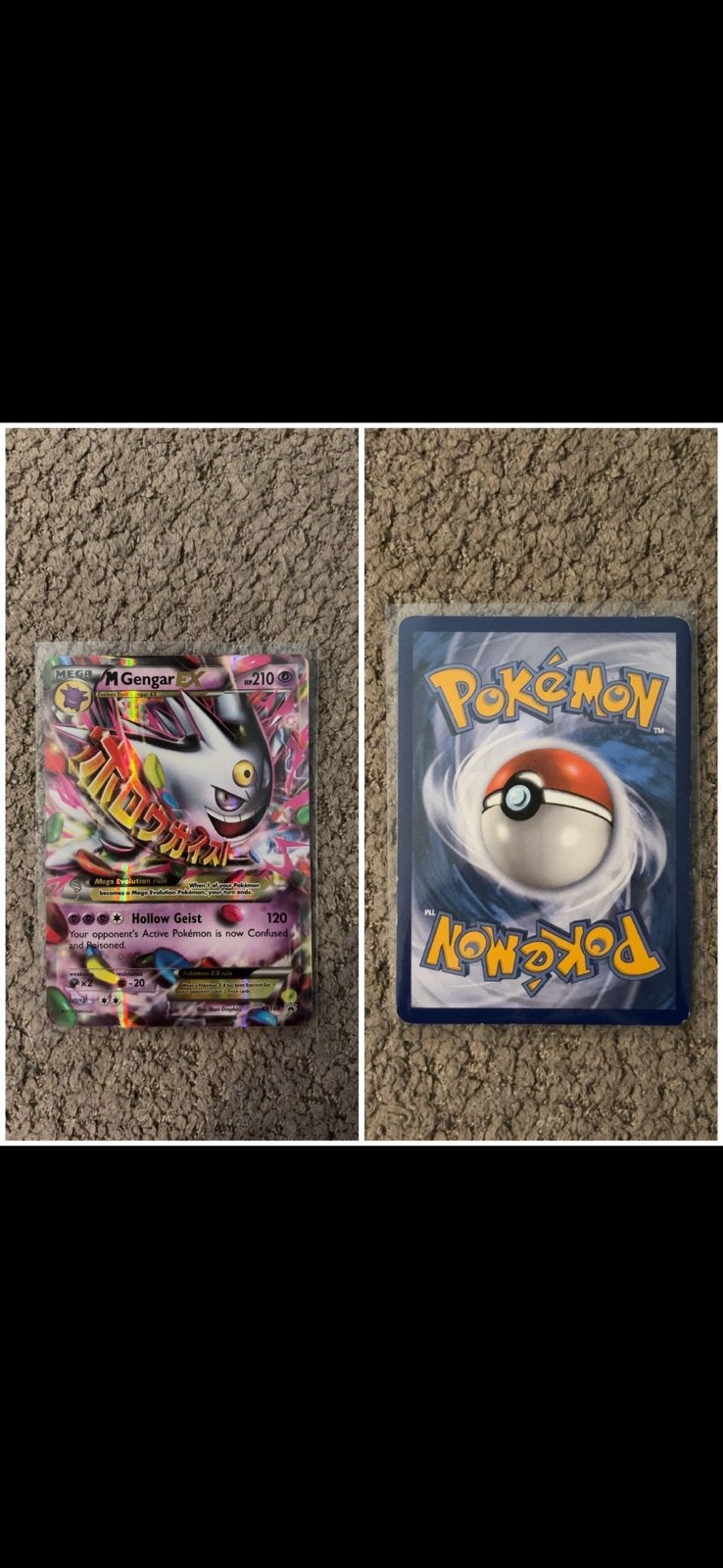 M Gengar XY166 promo, Ophalen of Verzenden, Zo goed als nieuw