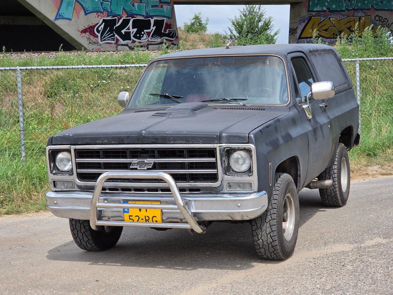1979 GMC Blazer 4X4 LPG APK, Auto's, Automaat, Bedrijf, Te koop