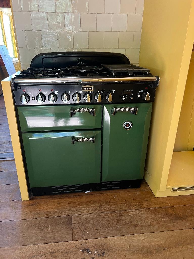 ELAN gasfornuis. Zien is kopen!, Witgoed en Apparatuur, Fornuizen, Ophalen, Gebruikt, Warmhoudplaat, 4 kookzones