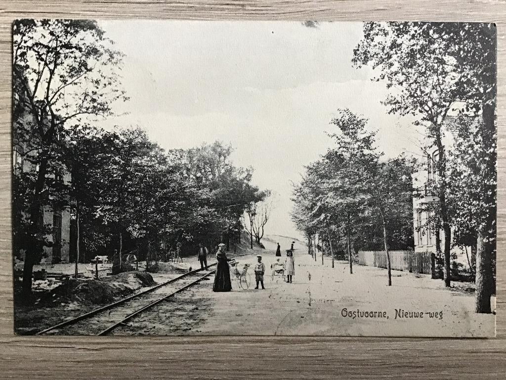 Oostvoorne Nieuwe Weg 1907, Verzenden, Voor 1920, Gelopen, Zuid-Holland