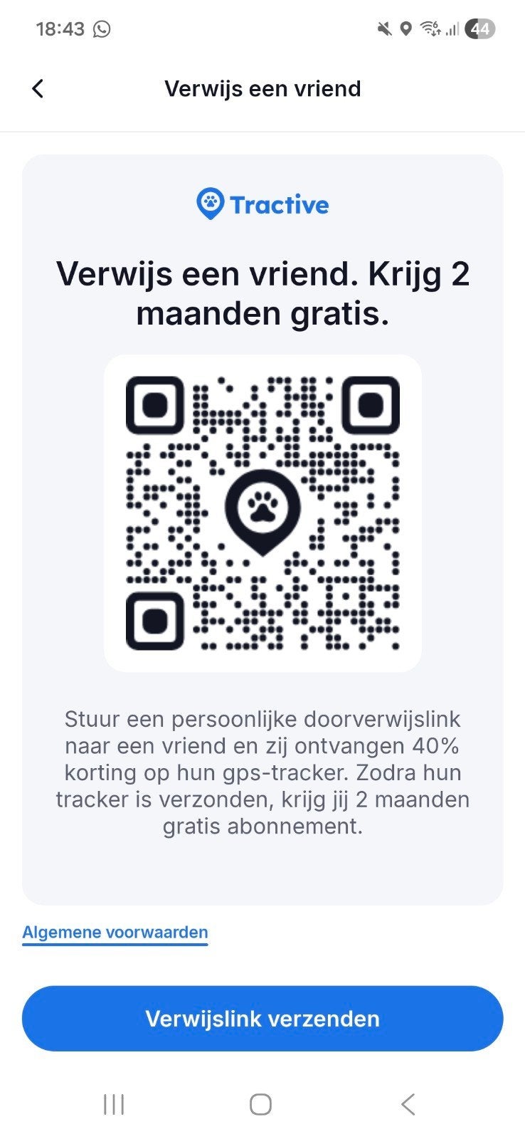 40% korting op tractive gps-trackers