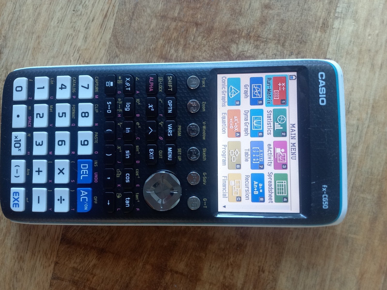 Casio fx-CG50 Grafische rekenmachine, Ophalen, Grafische rekenmachine, Zo goed als nieuw