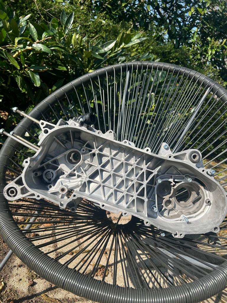 Piaggio Hexagon lc 125cc Carter - Gestraald en Gelast, Ophalen of Verzenden, Gebruikt, Blok, Piaggio