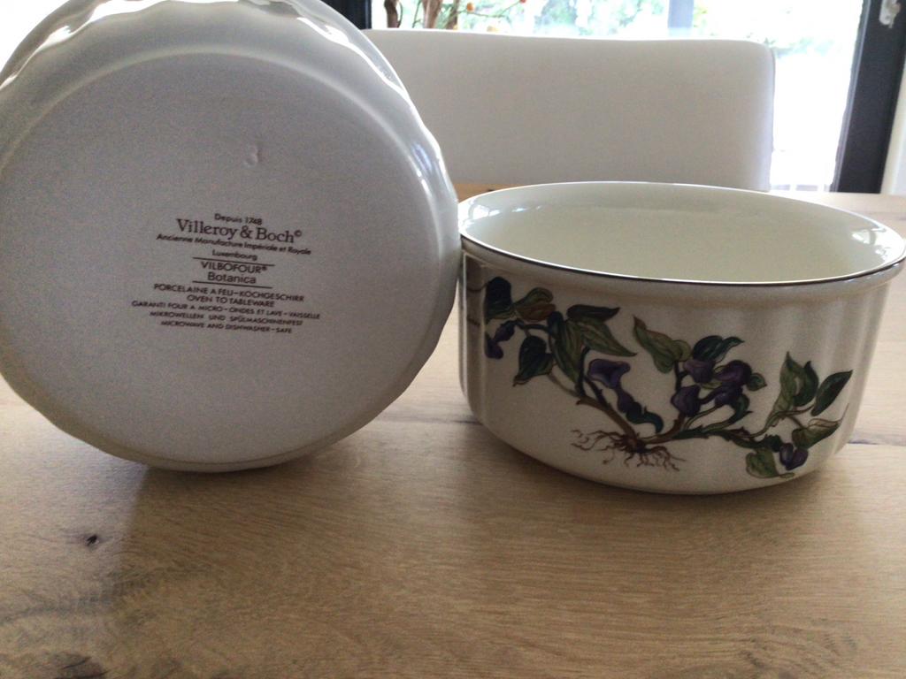 2 Villeroy & Boch Botanica schaaltjes - Nieuw & ZGAN, Ophalen of Verzenden, Zo goed als nieuw