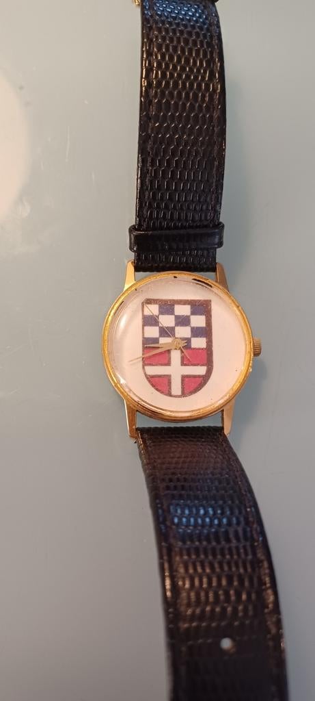 Pols horloge Korps Nationale Reserve,, Ophalen of Verzenden, Landmacht, Nederland