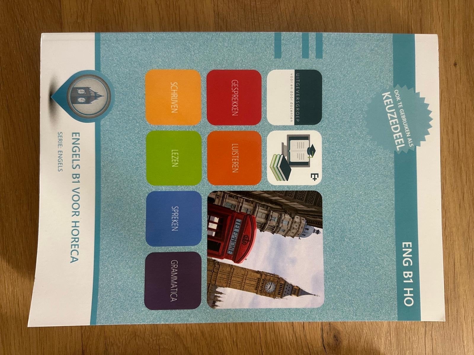 Engels B1 voor Horeca & Engels A2 voor HOM - Studieboeken, Ophalen of Verzenden, Zo goed als nieuw, MBO