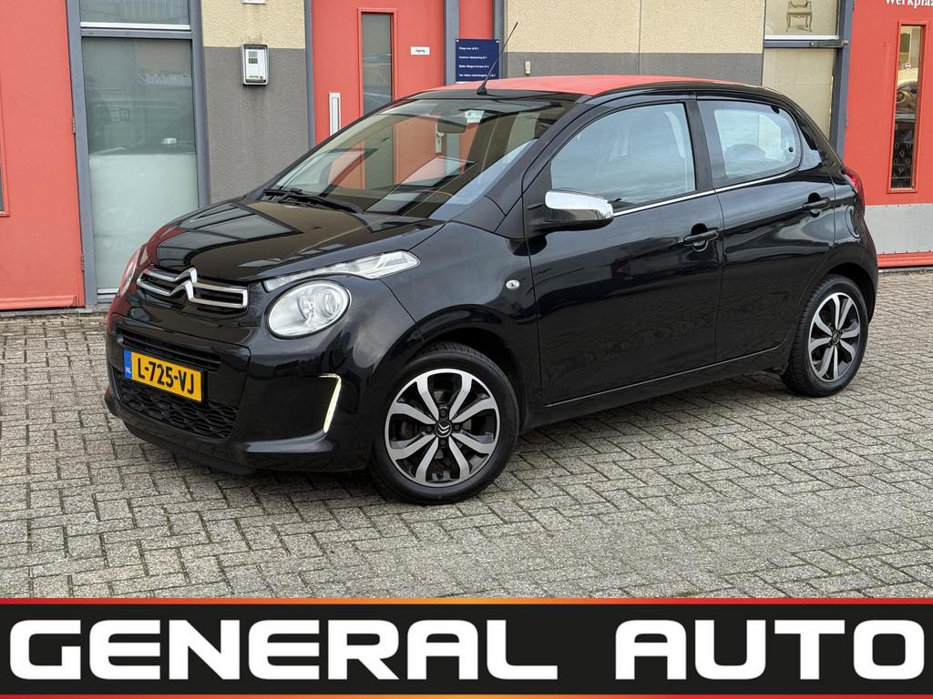 Citroen C1 1.2 PureTech Shine, CARBRIO, Voorwielaandrijving, Stof, Gebruikt, Euro 6