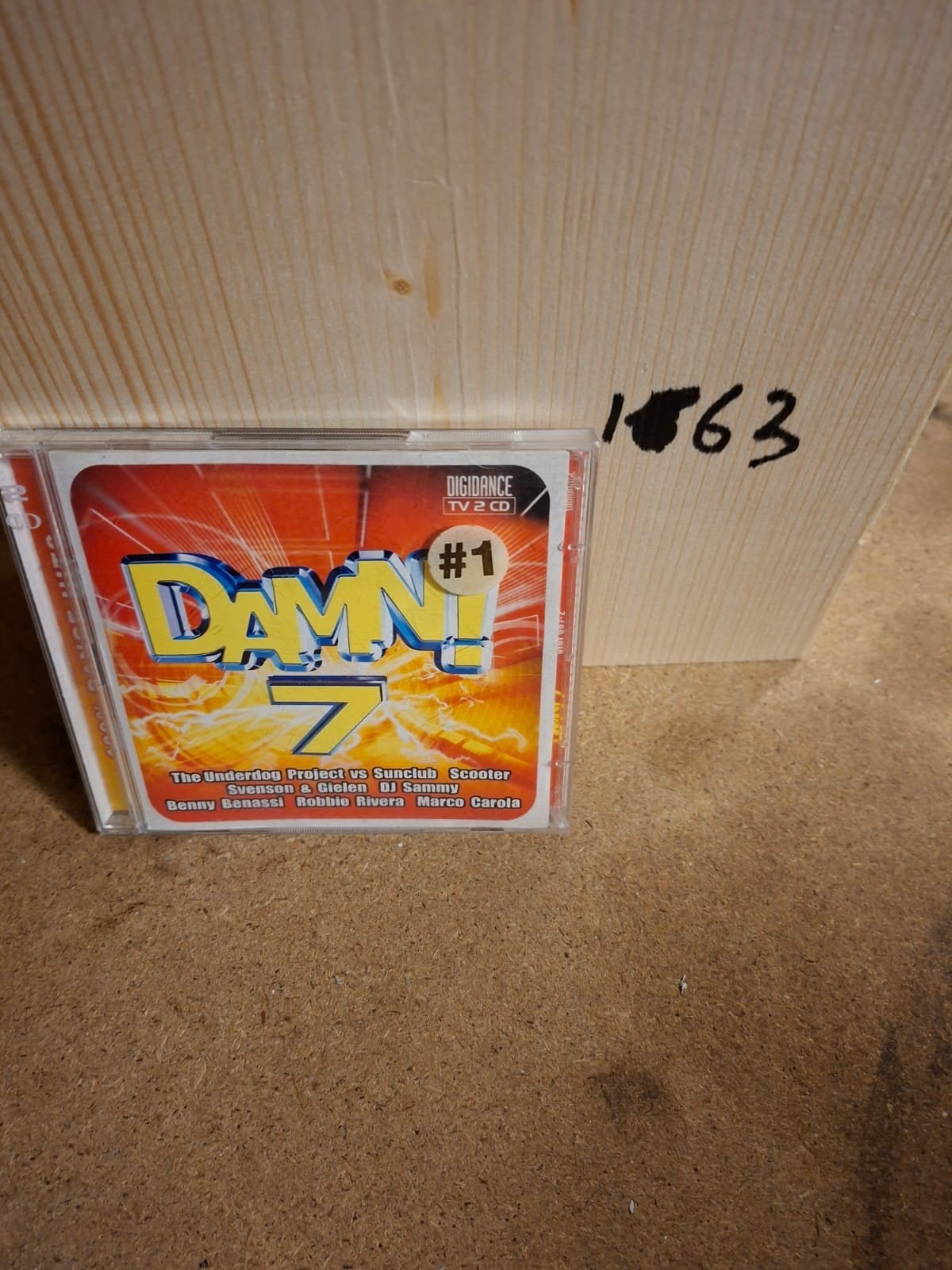 Damn! 7 - Digidance TV 2 CD - Dance verzamelalbum, Gebruikt, Dance, Ophalen of Verzenden, Verzamelalbum