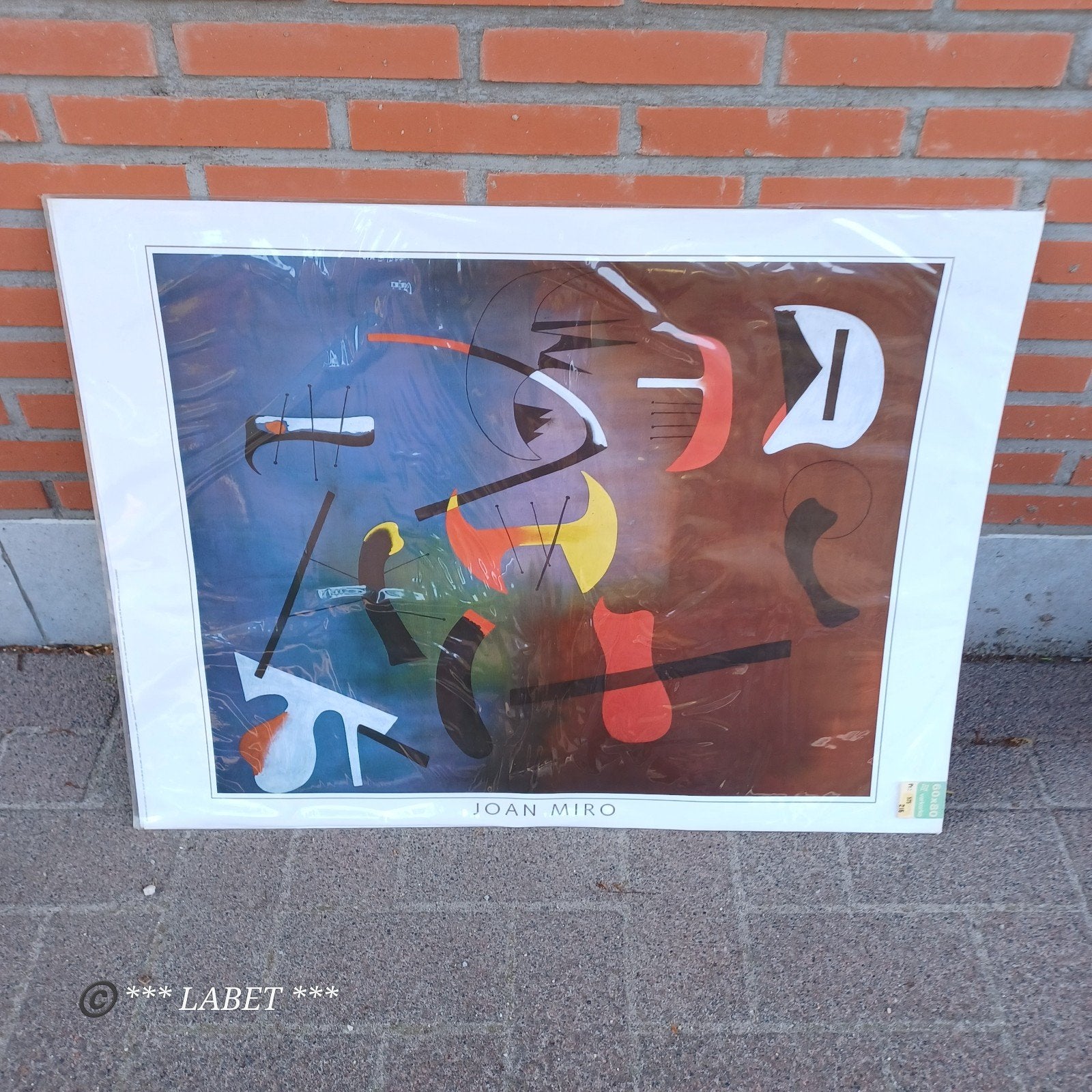 Poster van Joan Miró, Verzenden