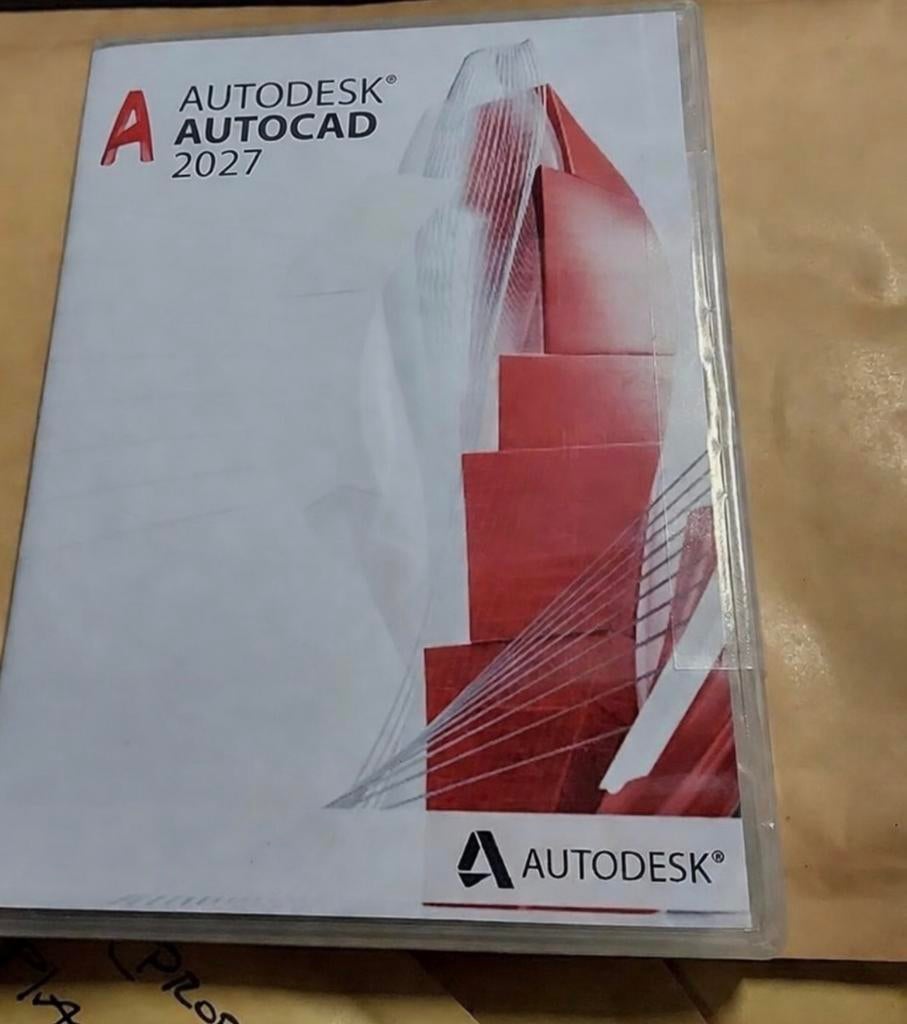 Autocad 2027 origineel exemplaar met permanente licentiecode, Ophalen of Verzenden, Nieuw