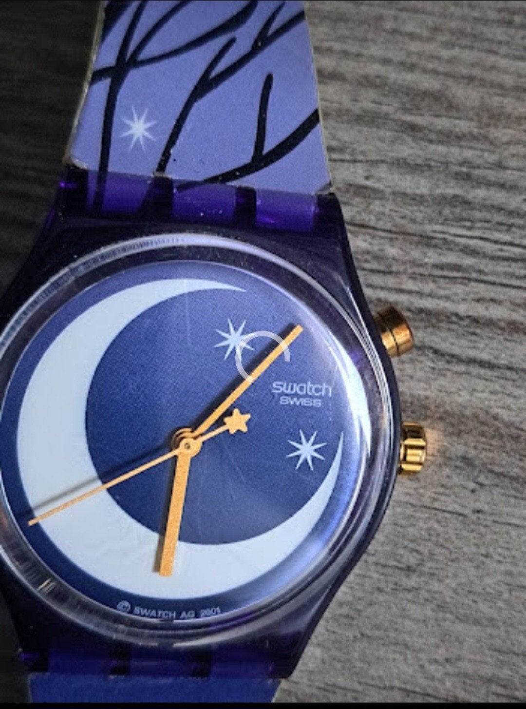 Swatch horloge Halloween, Kunststof, Swatch, Kunststof, Ophalen of Verzenden