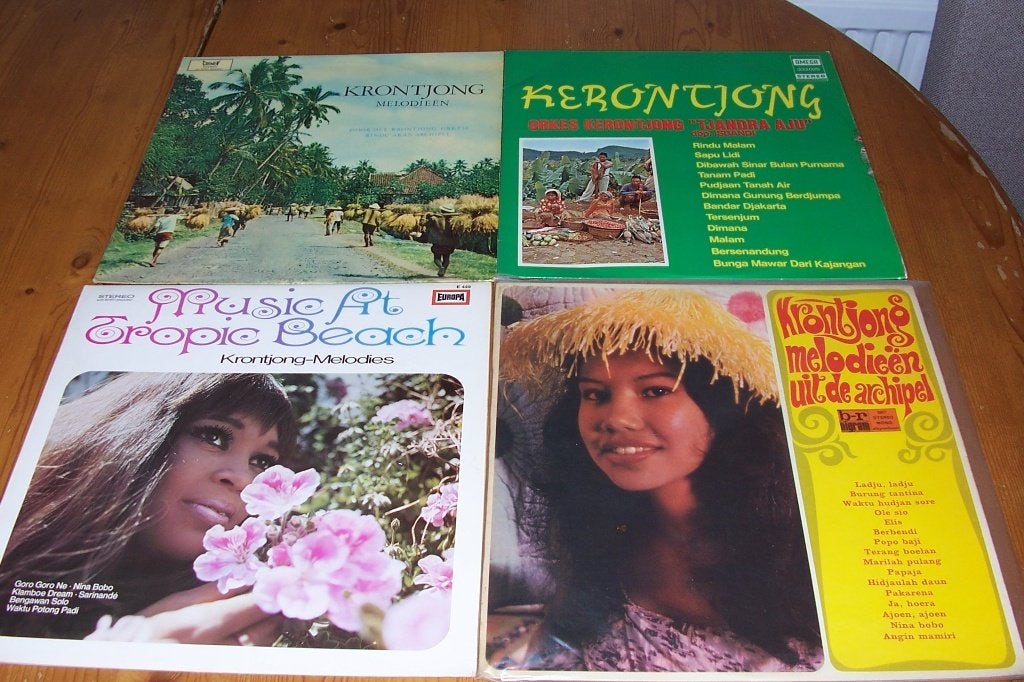 8 LP'S INDIE'SE LP'S 0.A. KRONTJONG-WIETEKE VAN DORT NR 2, Ophalen of Verzenden, Gebruikt, 12 inch, LP