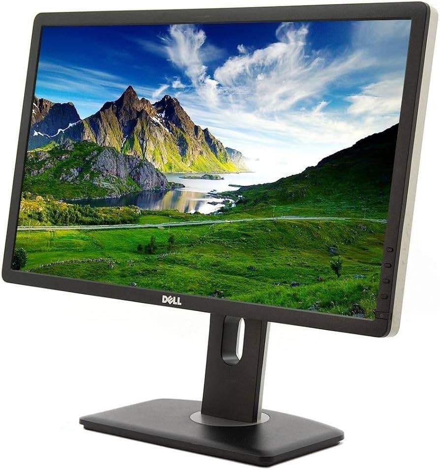2x Dell UltraSharp U2412Mb; 24" IPS, 1920x1200, IPS, Full HD, Dell, In hoogte verstelbaar