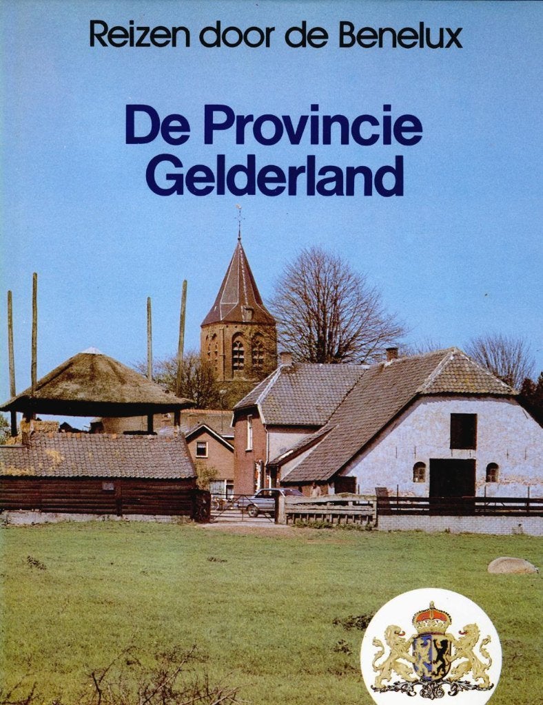 Reizen door de Benelux - de provincie Gelderland, Boeken, Fiets- of Wandelgids, Zo goed als nieuw, Benelux, Ophalen