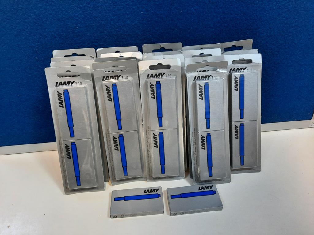 Lamy t10 2x5 inktpatronen/inktcartridges nieuw 40 stuks, Diversen, Schrijfwaren, Ophalen of Verzenden, Nieuw