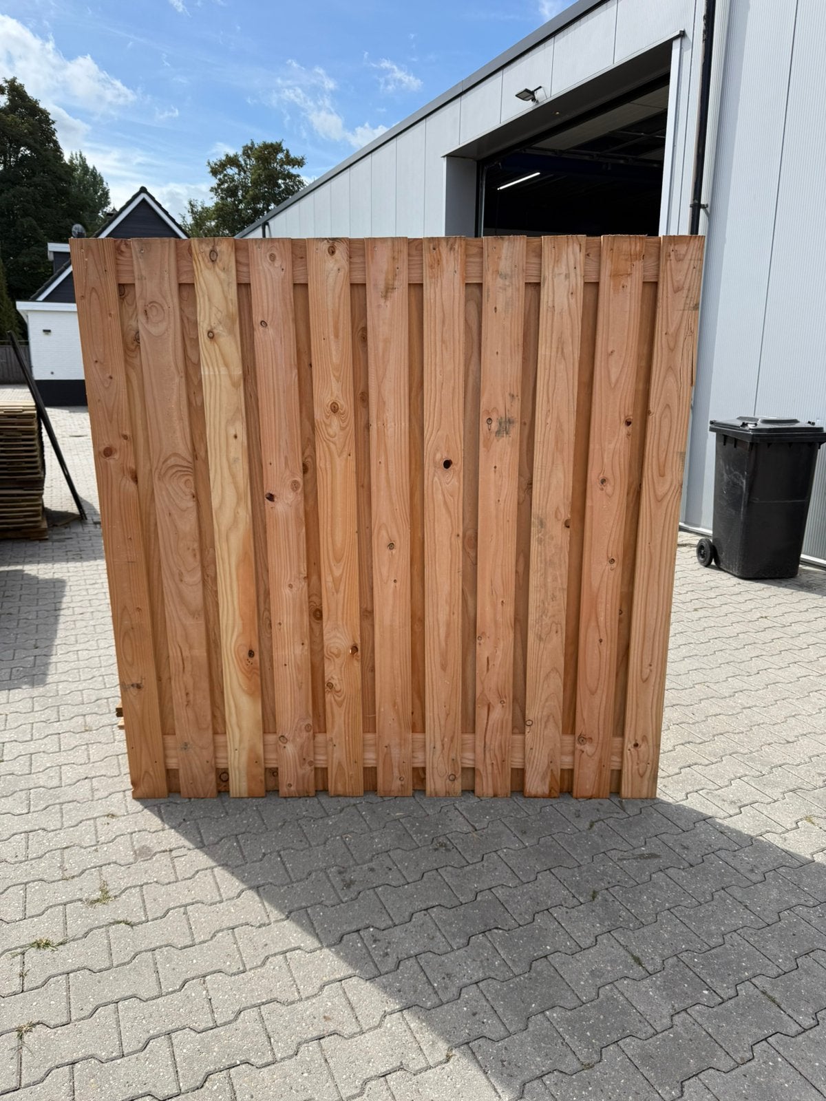 Douglas schuttingscherm | Restpartij, Tuin en Terras, Schuttingen, Ophalen, 1 tot 2 meter, Minder dan 3 meter, Zo goed als nieuw