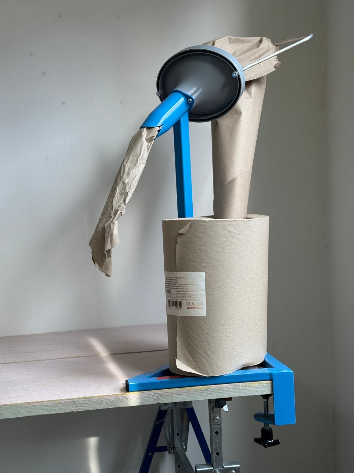 Ranpak FillPak M papier opvulmachine, Ophalen