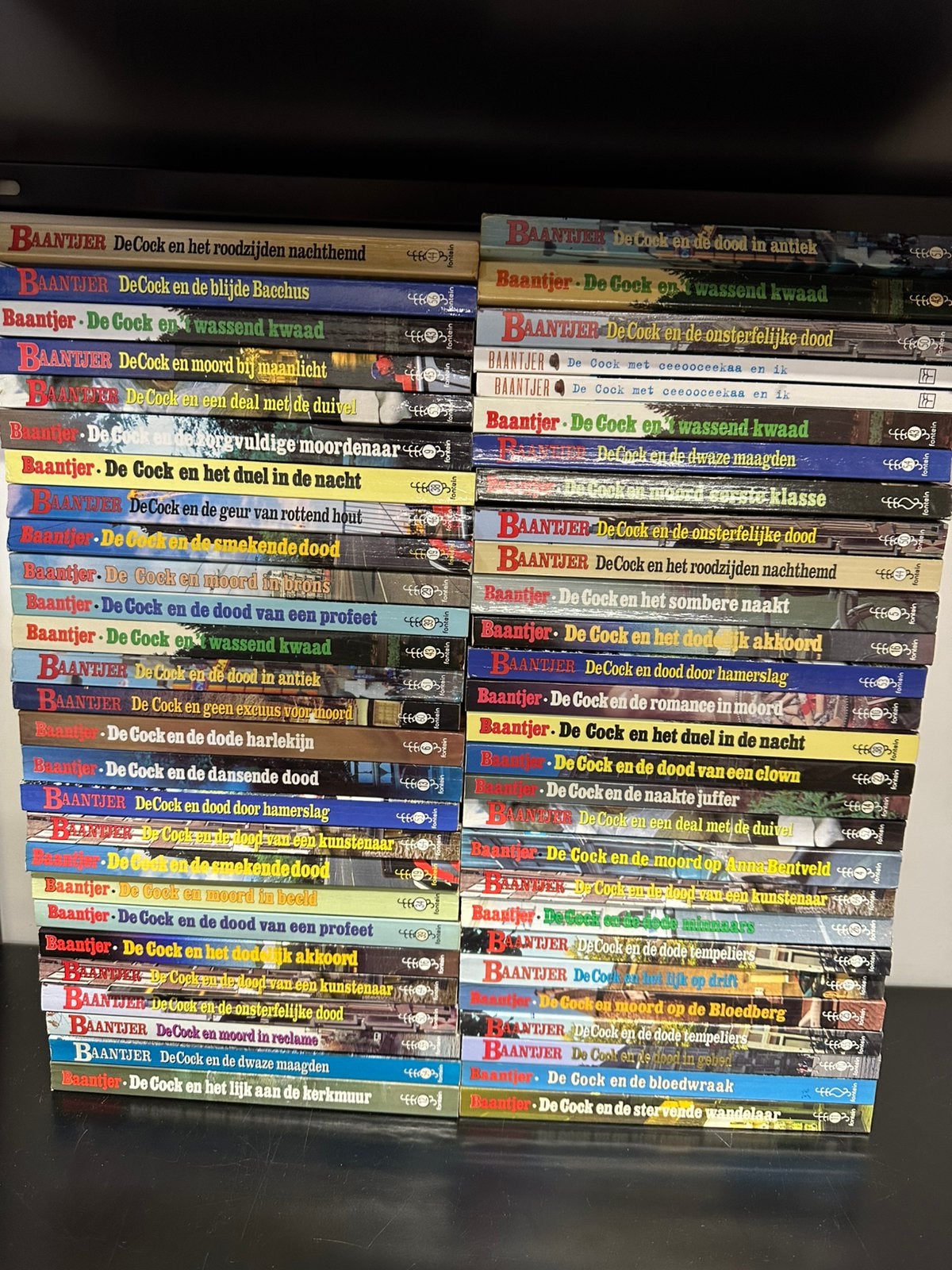 Baantjer - De Cock boeken uitzoeken 1 euro per stuk, Ophalen of Verzenden, Zo goed als nieuw