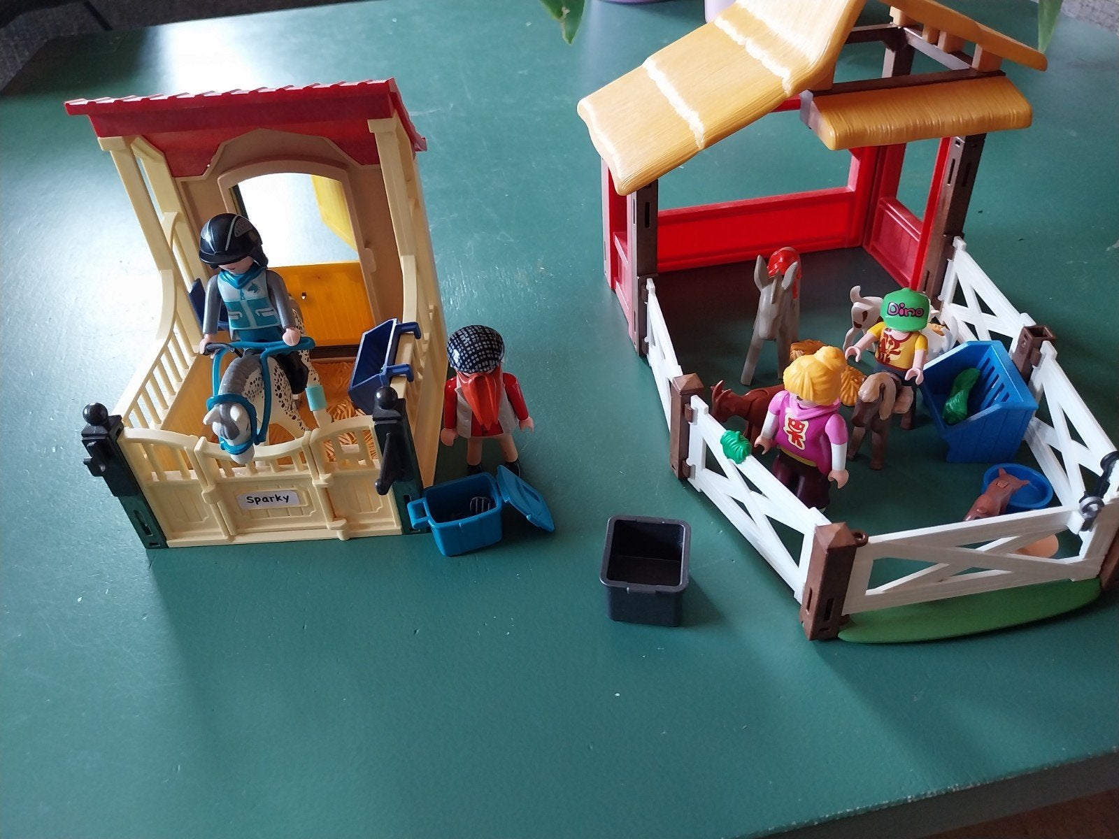 Playmobiel paarden, manege, stal, veel asessoires, Kinderen en Baby's, Speelgoed | Playmobil, Gebruikt, Losse onderdelen, Overige typen