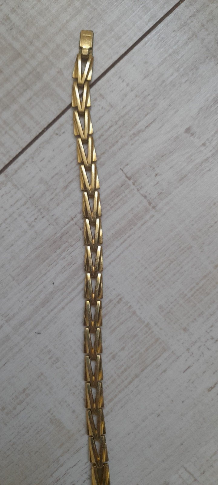 mooie double armband, Sieraden, Tassen en Uiterlijk, Ophalen, Zo goed als nieuw, Goud, Overige materialen