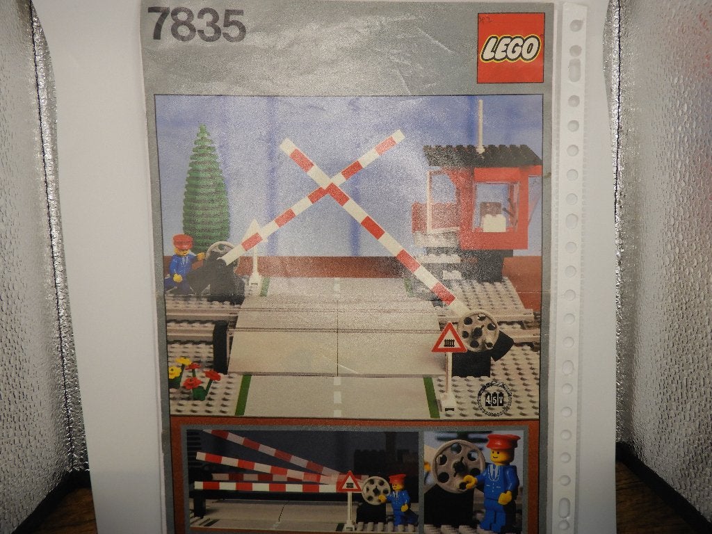 Lego 7835 Vintage Manual Road Crossing, Compleet, Gebruikt, Overige thema's, Lego