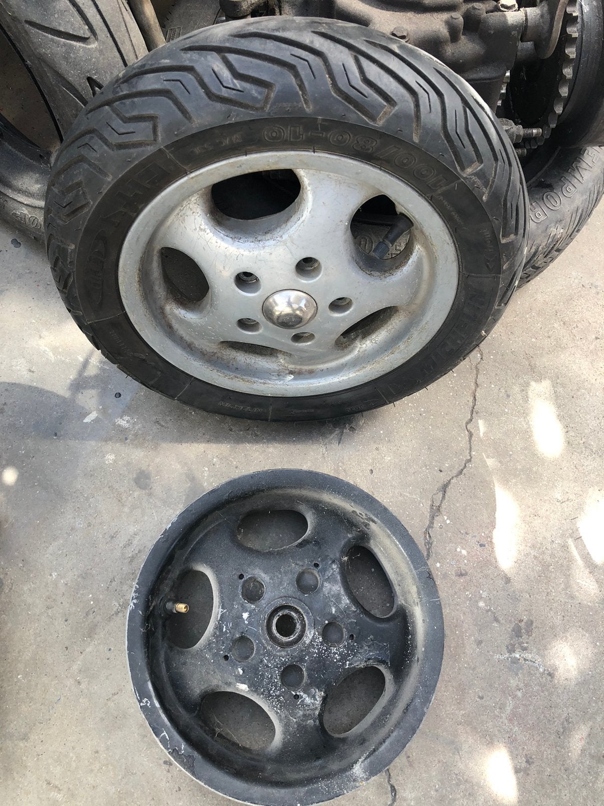 Piaggio Zip SP velgen - wielen, Ophalen of Verzenden, Gebruikt, Overige typen, Piaggio