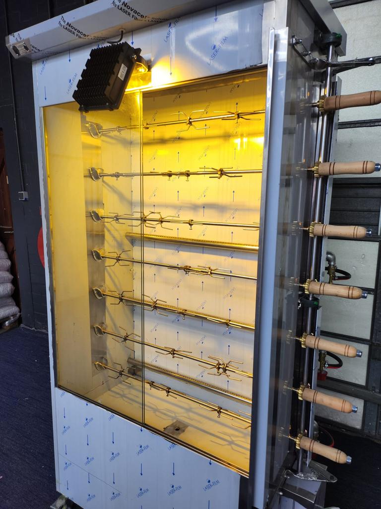 Professionele RVS Rotisserie Grill - Nieuw horeca, Witgoed en Apparatuur, Ovens, Ophalen of Verzenden