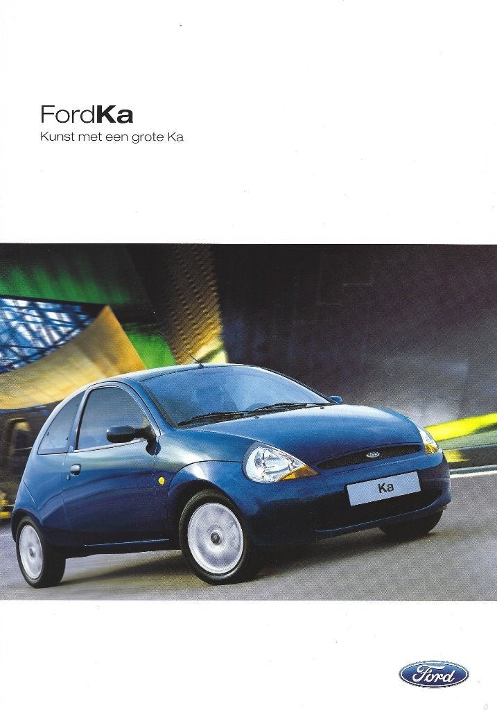 Brochure Ford Ka 2004, Ophalen of Verzenden, Gelezen, Ford