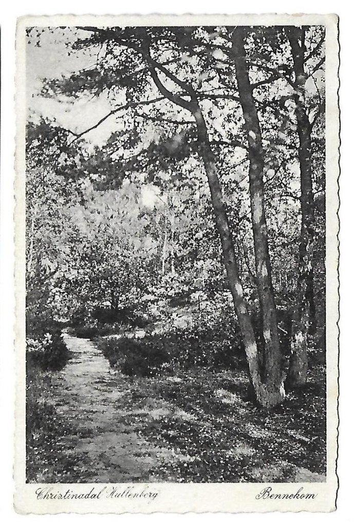 Bennekom Christinadal Hullenberg Oude Ansichtkaart ( B1357, Ophalen of Verzenden, 1960 tot 1980, Gelopen, Gelderland