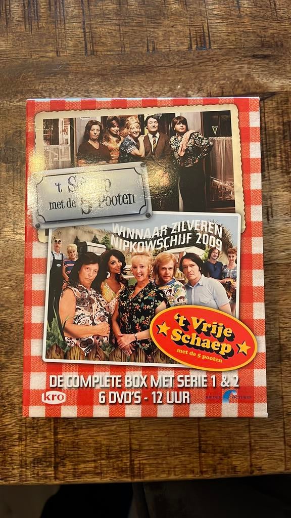 Het schaep met de 5 poten en het spaanse schaep KRO serie, Alle leeftijden, Ophalen of Verzenden, Zo goed als nieuw, Komedie