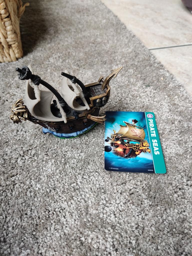 Skylanders Pirate Seas voertuig met kaart, Ophalen of Verzenden, Gebruikt, Jongen of Meisje