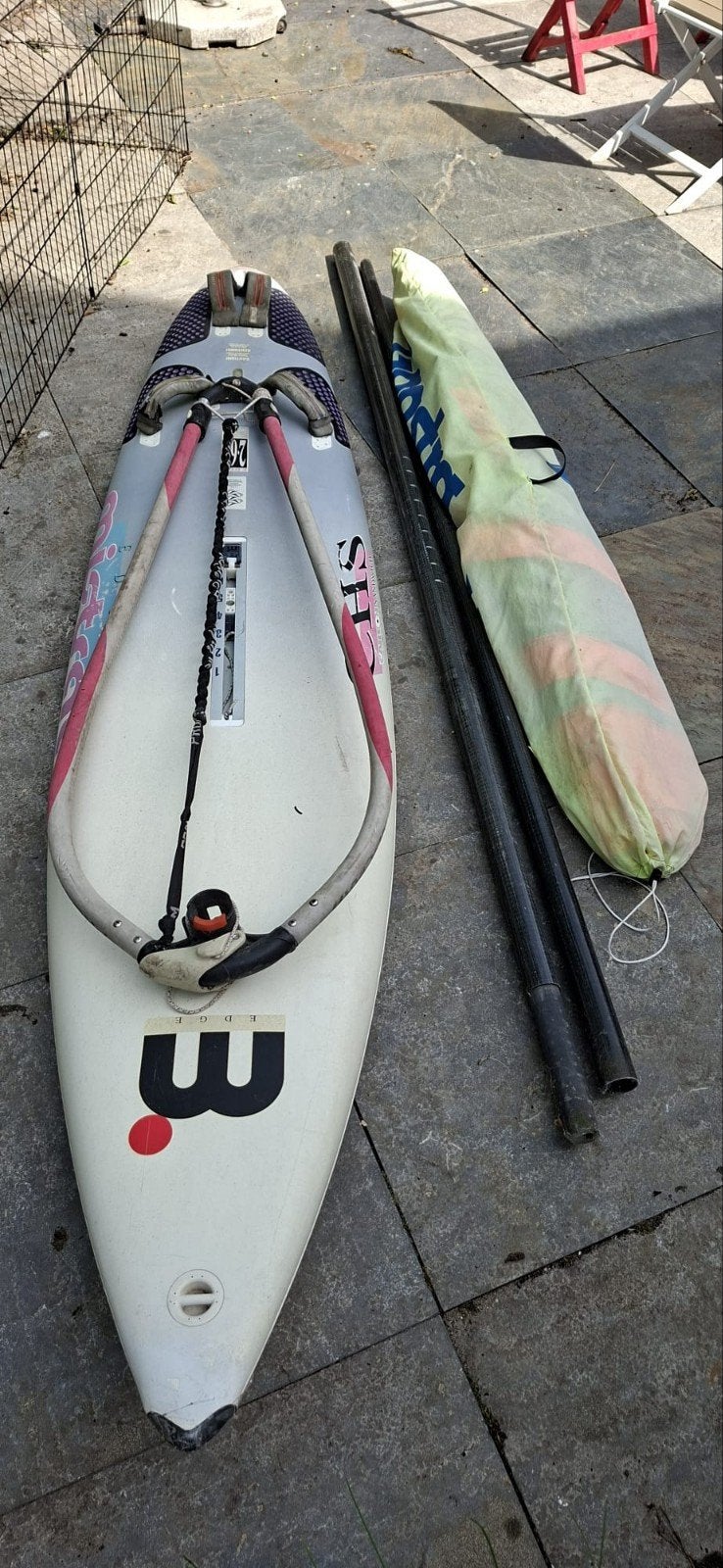 Mistral windsurfplank, Ophalen, Gebruikt, Plank