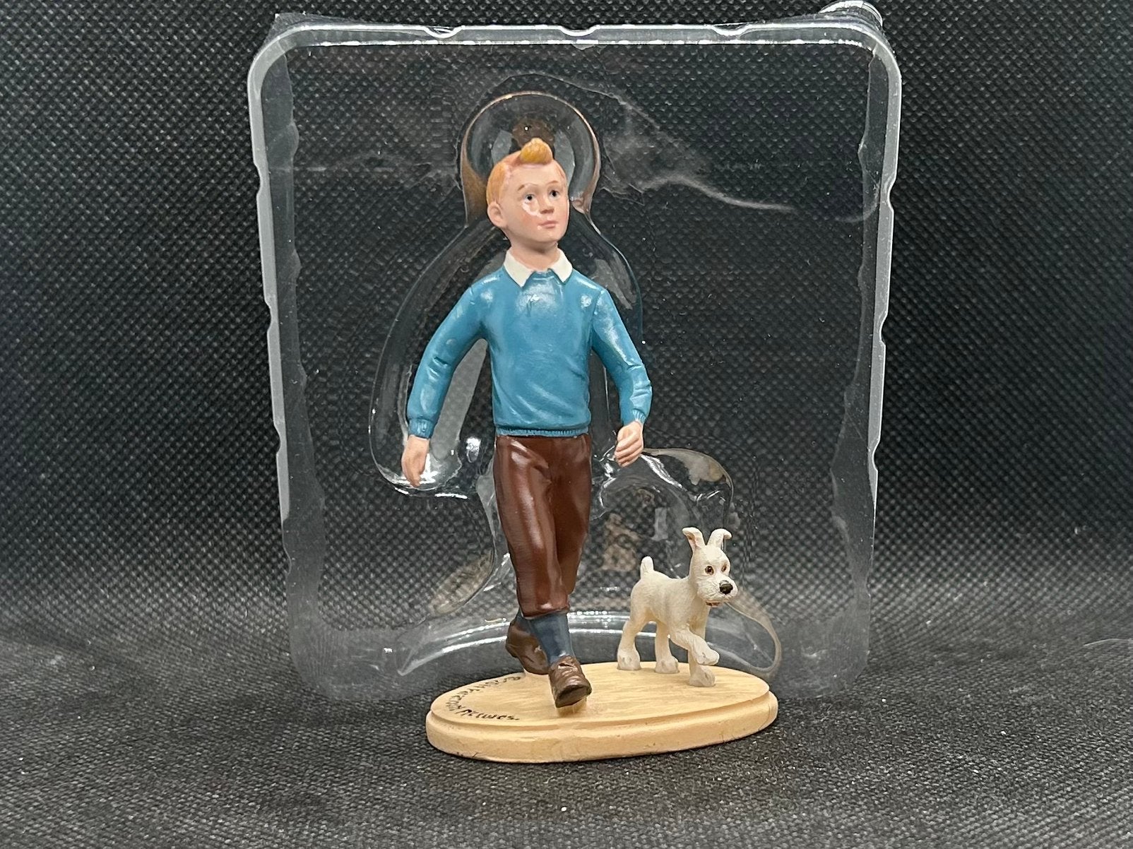 Kuifje Tintin Poppetje, Verzenden, Kuifje, Zo goed als nieuw, Beeldje of Figuurtje