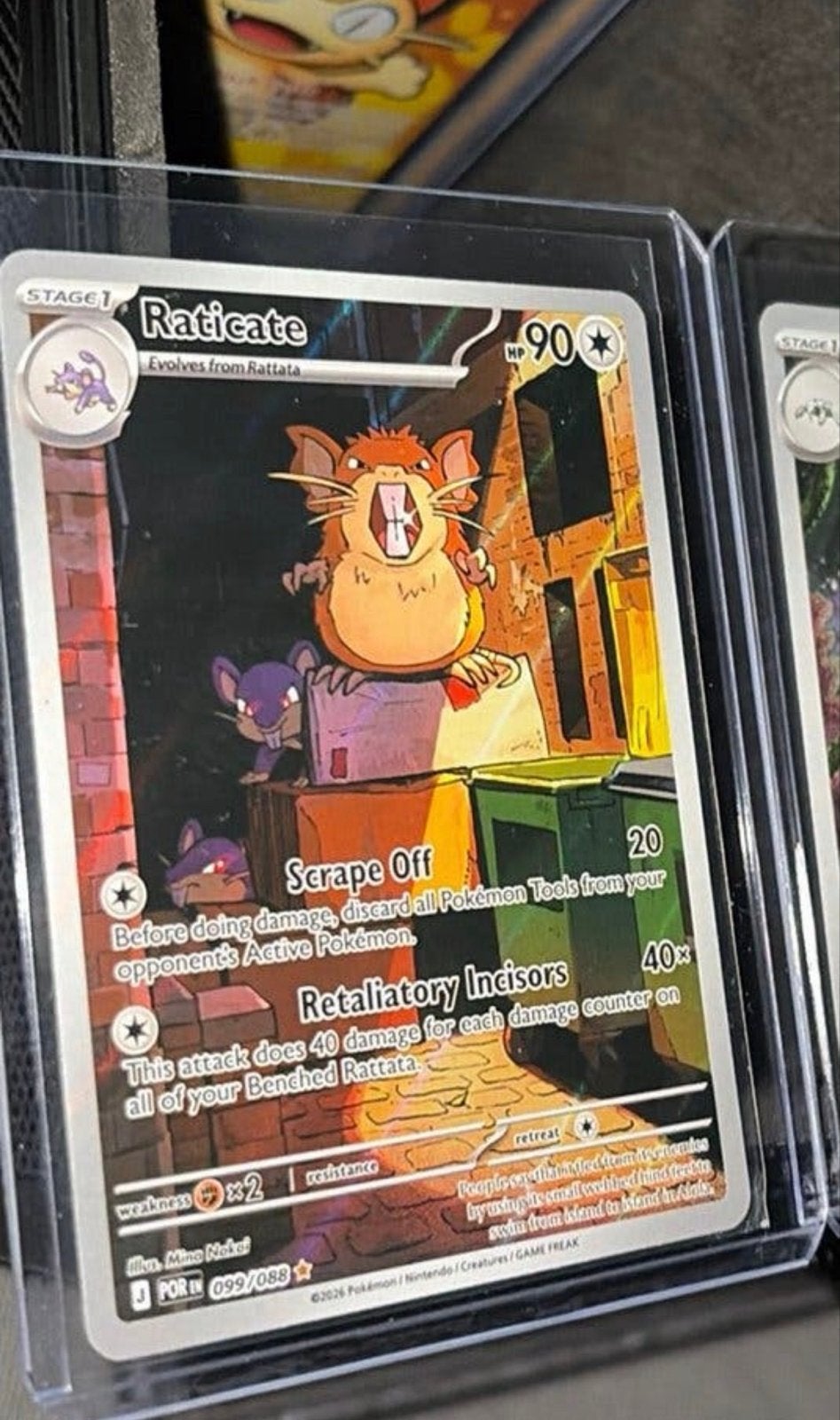Pokémon Kaarten Collectie: Espurr, Mega Clefable EX, Raticat, Ophalen of Verzenden, Zo goed als nieuw, Meerdere kaarten, Foil