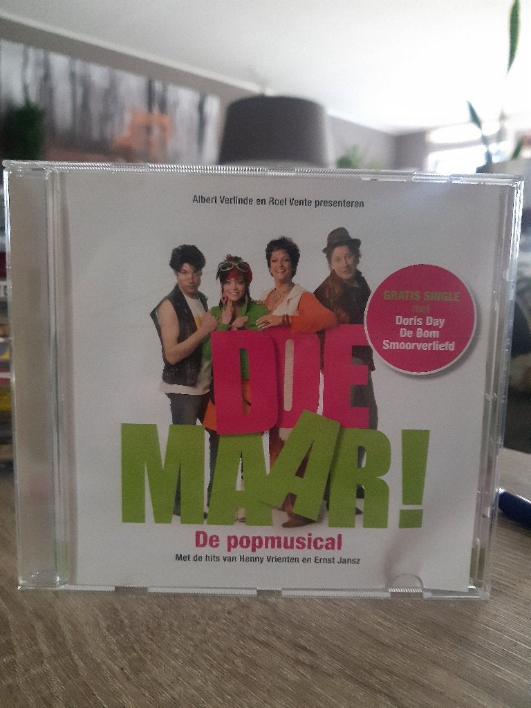 Doe Maar de popmusical cd (Z218-24), Cd's en Dvd's, Ophalen of Verzenden, Zo goed als nieuw, Pop