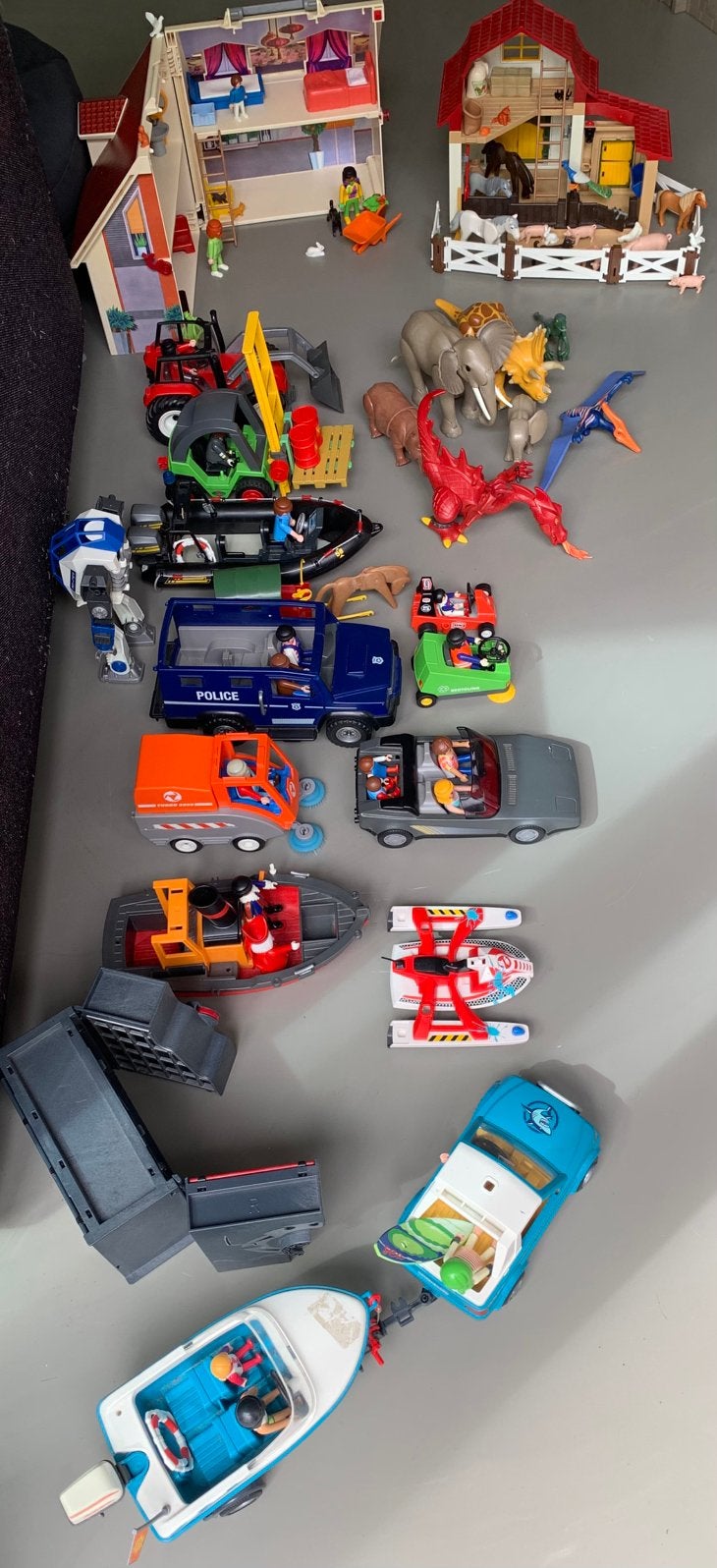 Playmobil heel veel, Ophalen, Gebruikt