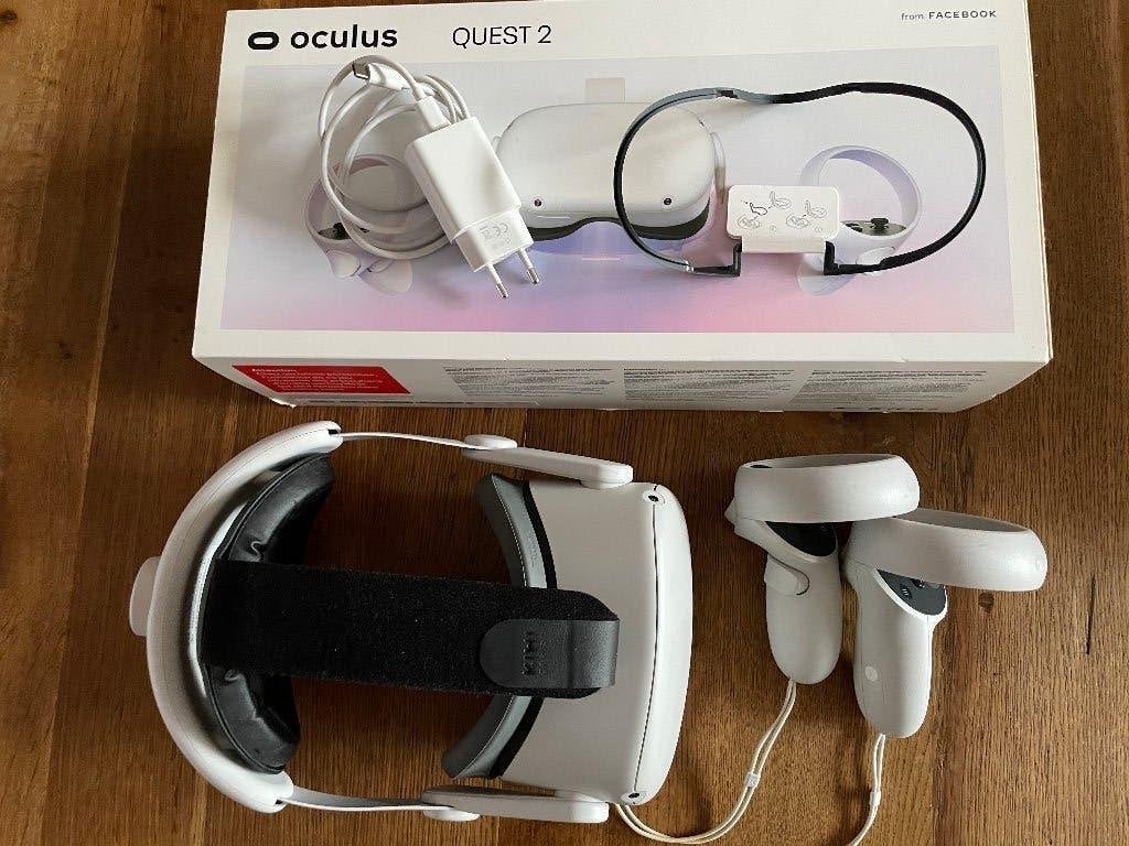 Oculus Quest 2 VR Headset 64GB, Spelcomputers en Games, Virtual Reality, Ophalen of Verzenden, Gebruikt, VR-bril, Overige platformen