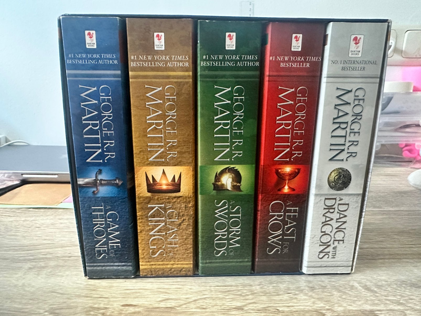 Game of Thrones Boekenset incl Omdoos!, Ophalen of Verzenden, Zo goed als nieuw
