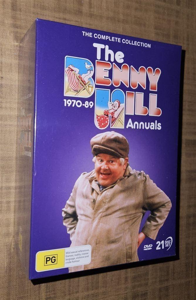 DVD box The Benny Hill Annuals Collection [1970-1989], Alle leeftijden, Ophalen of Verzenden, Gebruikt, Boxset