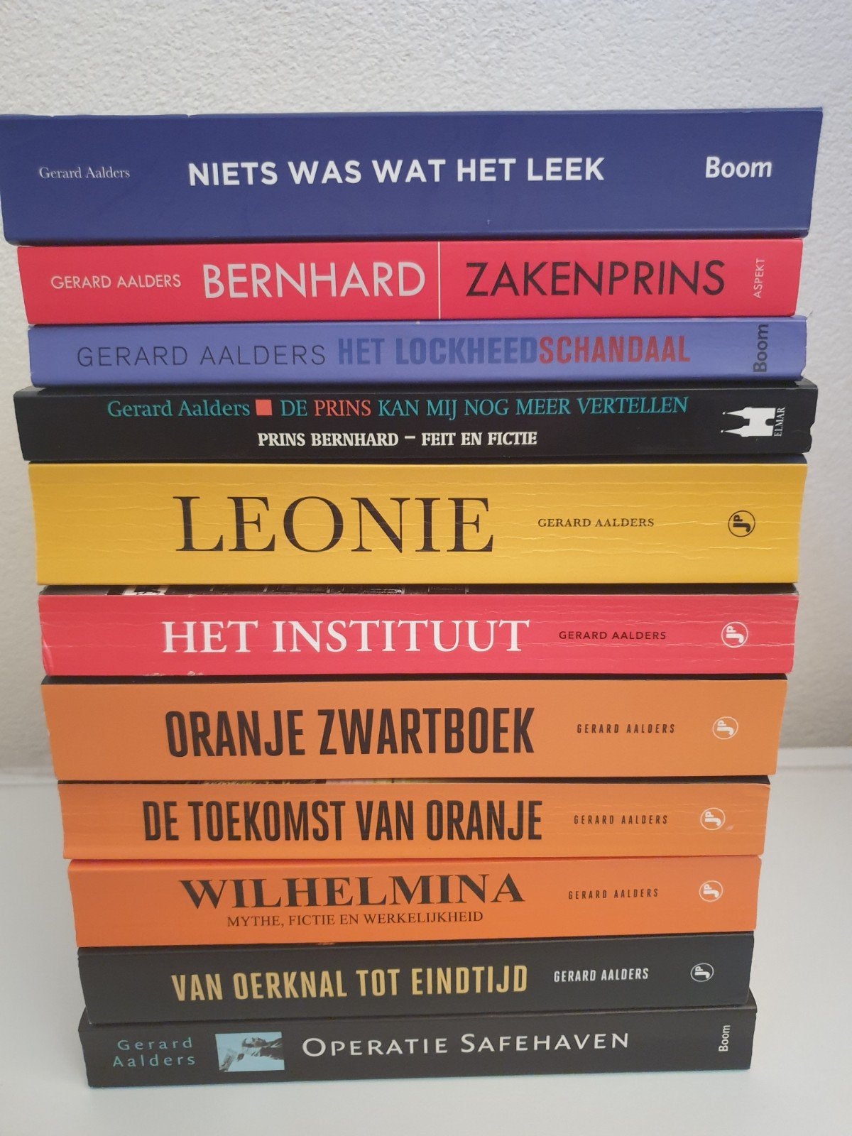 Gerard Aalders boeken collectie (11 stuks), Ophalen of Verzenden, Gelezen, Gerard Aalders