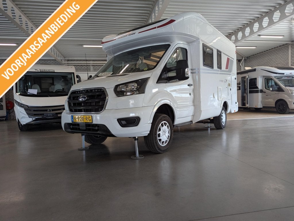 Roller Team Kronos 291P met level systeem bomvol opties 2021, Caravans en Kamperen, Overige merken, Ringverwarming, Ford, Bedrijf