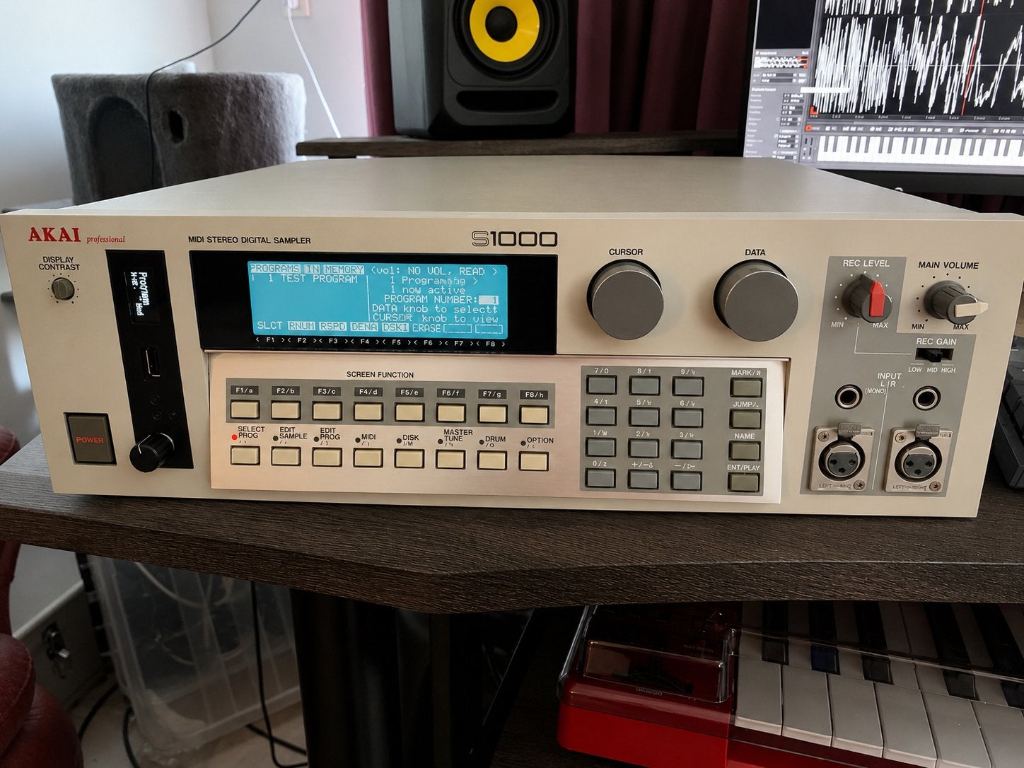 Akai S1000 Sampler met SCSI en Gotek, Ophalen, Gebruikt