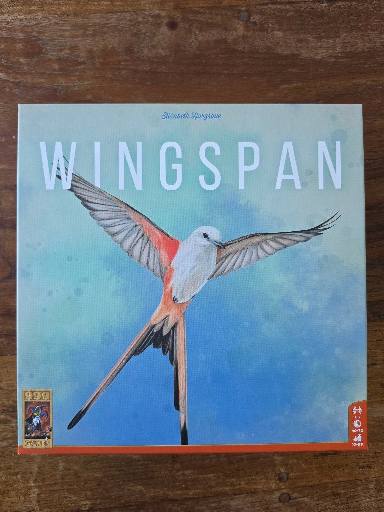 Wingpsan (met insert en uitbreiding Oceanie), Een of twee spelers, Ophalen of Verzenden, Zo goed als nieuw, 999 Games