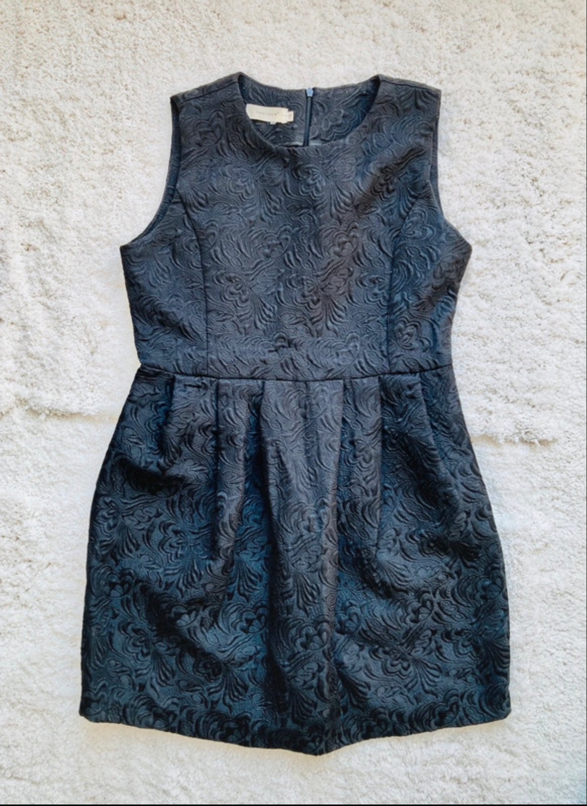Zwarte vintage jurk, maat XS, Zwart, Ophalen of Verzenden, Zo goed als nieuw, Maat 34 (XS) of kleiner