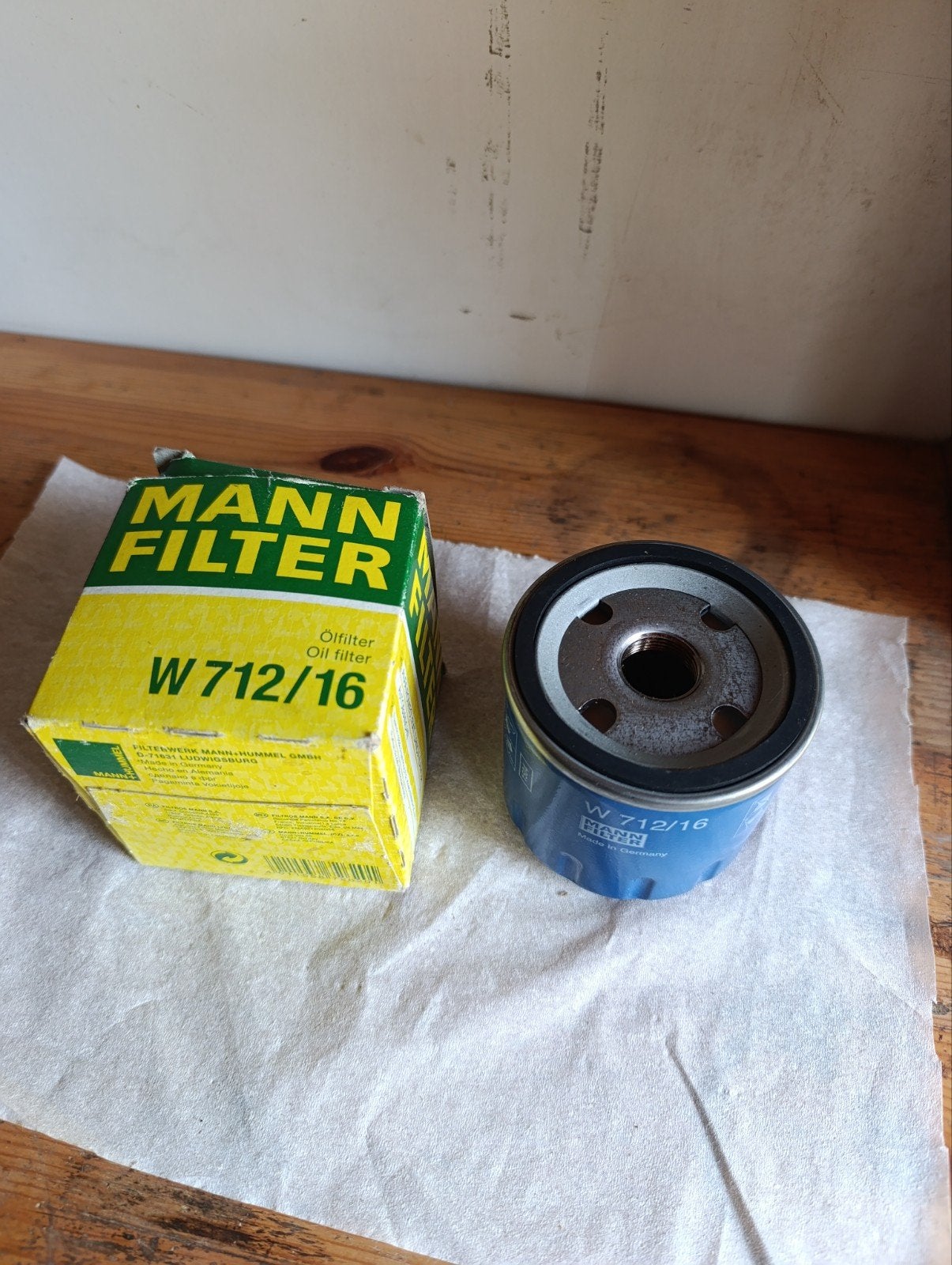 Mann Filter W712/16 Oliefilter Alfa Romeo Fiat Lancia, Ophalen, Nieuw, Fiat