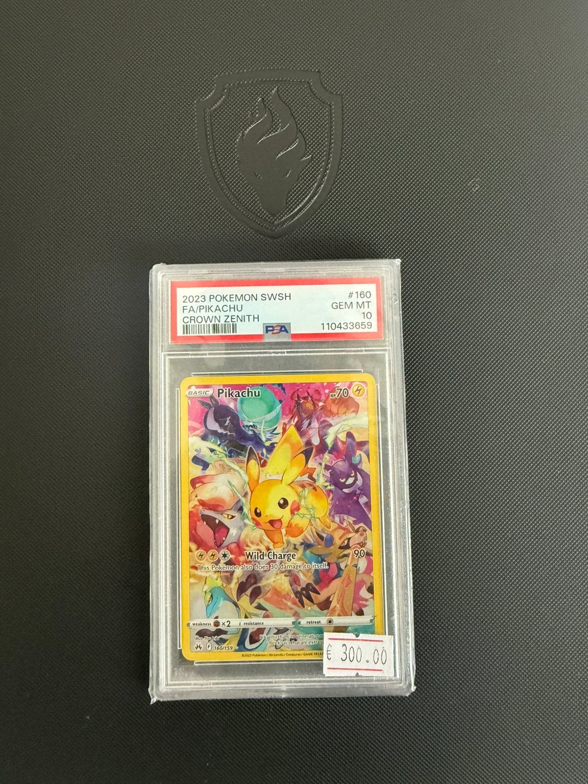 Pikachu 160 Crown Zenith Psa 10, Ophalen of Verzenden, Zo goed als nieuw