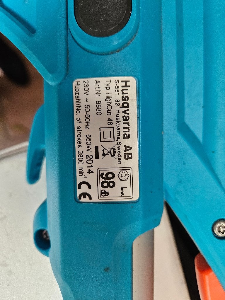 Husqvarna HighCut Telescopische Elektrische heggeschaar 48, Tuin en Terras, Heggenscharen, Ophalen, Gebruikt, Elektrisch, Gardena / Husqvarna