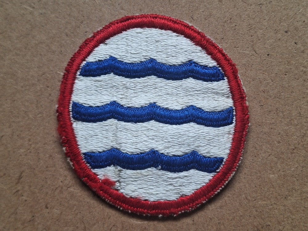 WWII US Greenland Base Command patch, Verzenden, Amerika, Embleem of Badge