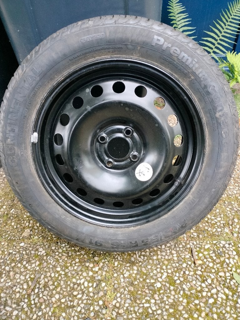 Te koop Continental reserve band van Renault megane, Auto diversen, Aanhangwagen-onderdelen, Ophalen, Gebruikt